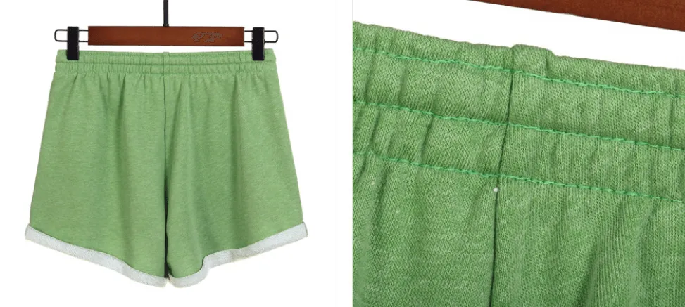 Sporty Running Shorts With Pocket