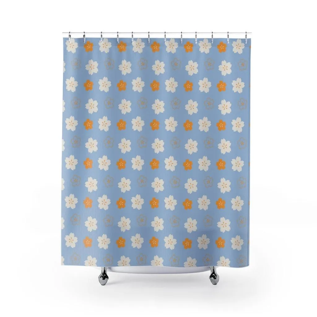Spring Floral Shower Curtain