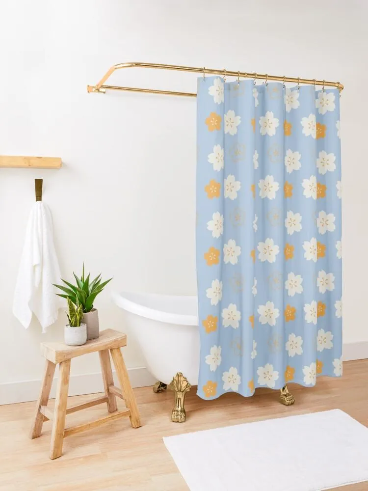 Spring Floral Shower Curtain