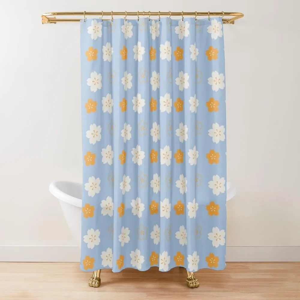 Spring Floral Shower Curtain