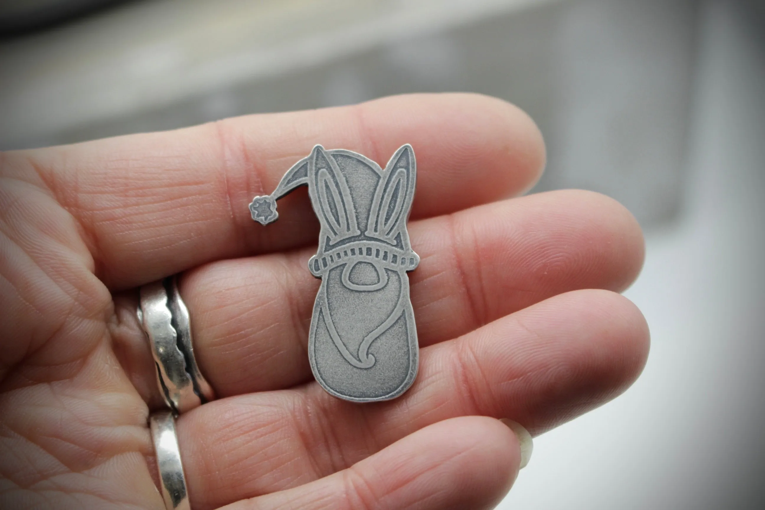 Spring Gnome Pin