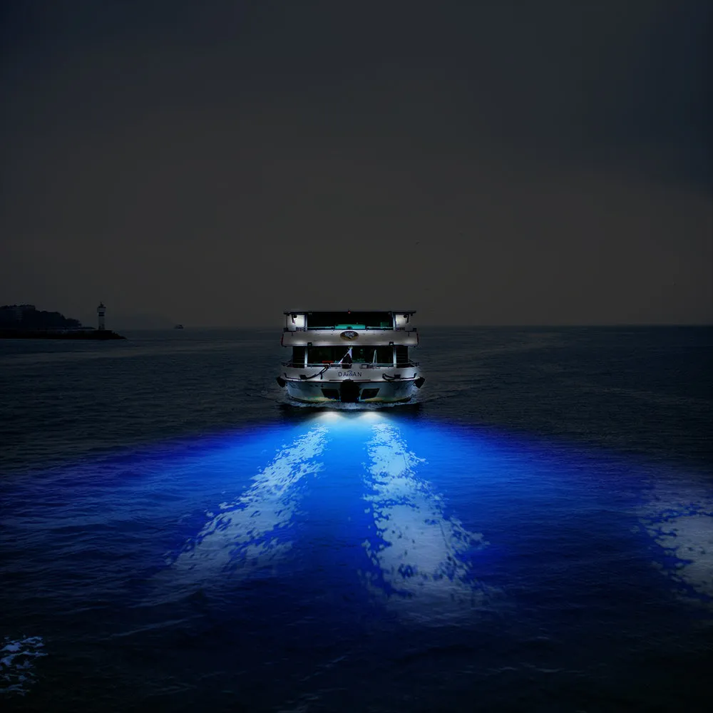 Stainless steel LED underwater pontoon ship light