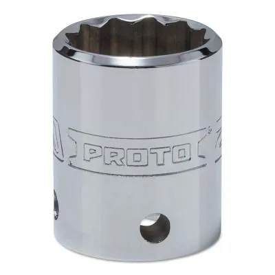 Stanley® Products Tether-Ready Drive Deep Sockets, 1/2 in Drive, 23 mm, 1 17/32 in L, 12 Points, 5423M-TT