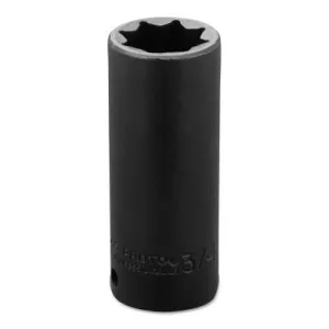 Stanley® Products Torqueplus Deep Impact Sockets 1/2 in, 1/2 in Drive, 1 in, 12 Points, 7332