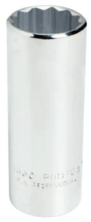 Stanley® Products Torqueplus Deep Sockets, 1/2 in Drive, 5/8 in Opening, 6 Points, 5320H
