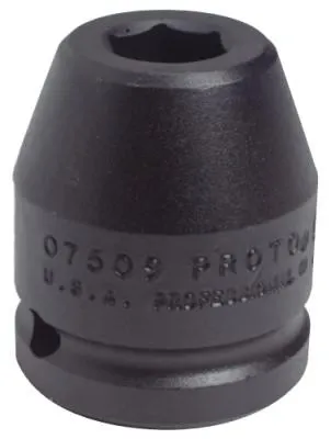 Stanley?? Products Torqueplus Impact Sockets, 1/2 in Drive, 1 9/16 in Opening, 6 Points, 7450H