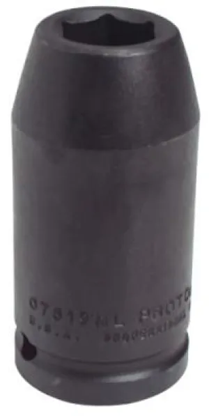 Stanley?? Products Torqueplus Metric Deep Impact Sockets 3/4 in, 3/4 in Drive, 24 mm, 6 Points, 07524ML