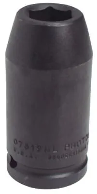 Stanley?? Products Torqueplus Metric Deep Impact Sockets 3/4 in, 3/4 in Drive, 24 mm, 6 Points, 07524ML