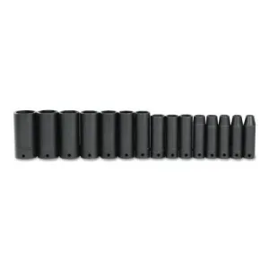Stanley?? Products Torqueplus Metric Impact Sockets 1/2 in, 1/2 in Drive, 13 mm, 12 Points, 7413MT