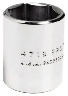 Stanley® Products Torqueplus Sockets 1/4 in, 1/4 in Drive, 5/16 in, 8 Points, 4710S