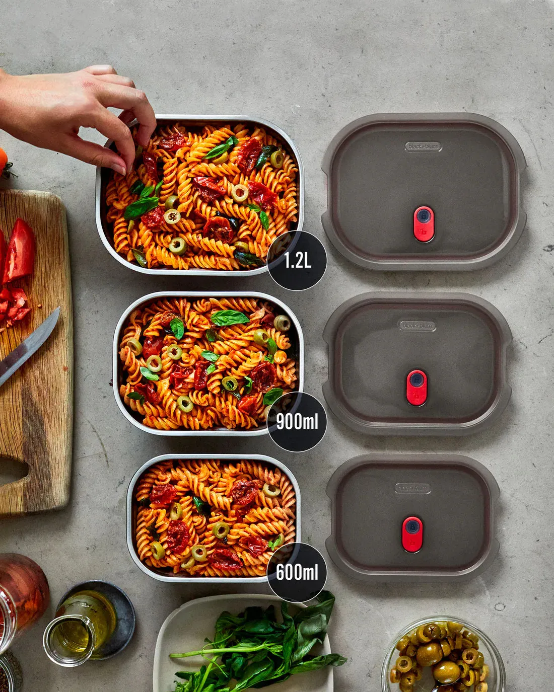 Steel Food Box - Large