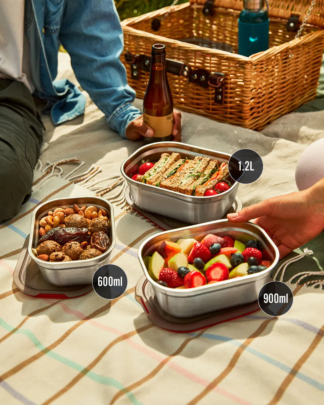 Steel Food Box - Large