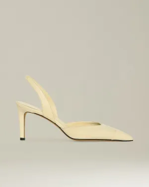 SUEDE SLINGBACK PUMPS