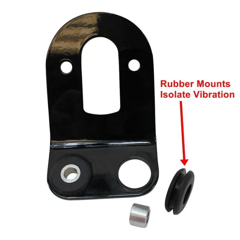 TC Bros. LED Black 33 Ford Replica Side Mount Tail Light/License Plate Bracket