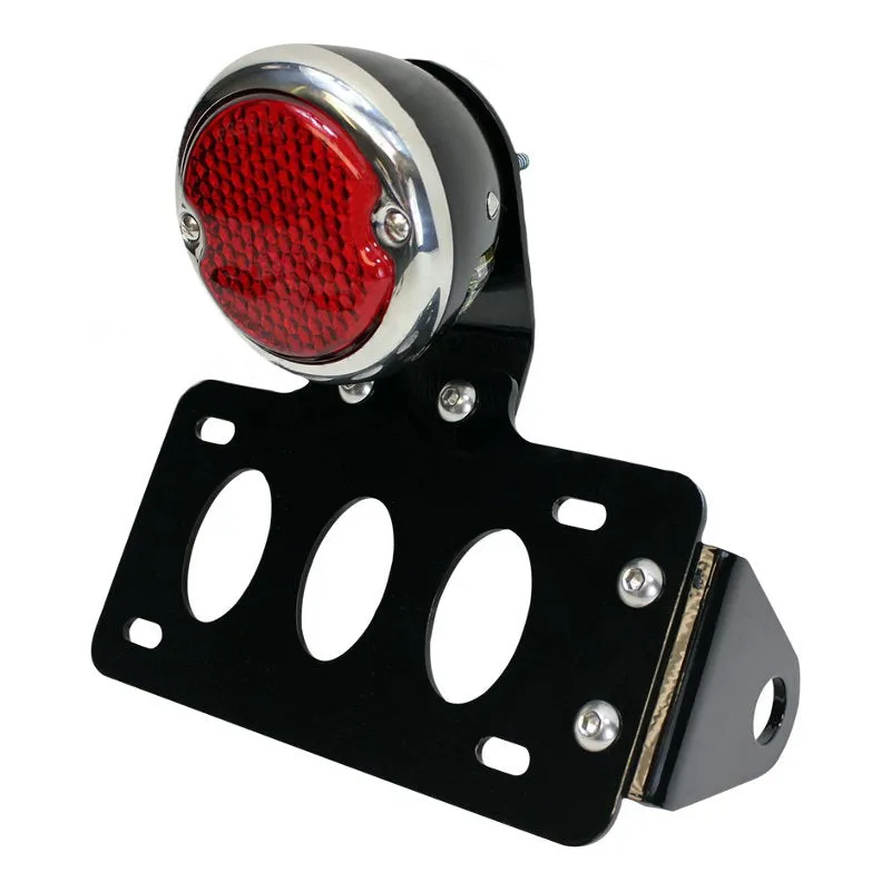 TC Bros. LED Black 33 Ford Replica Side Mount Tail Light/License Plate Bracket