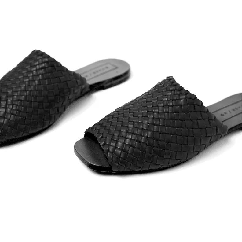 The Woven Slide [Black]