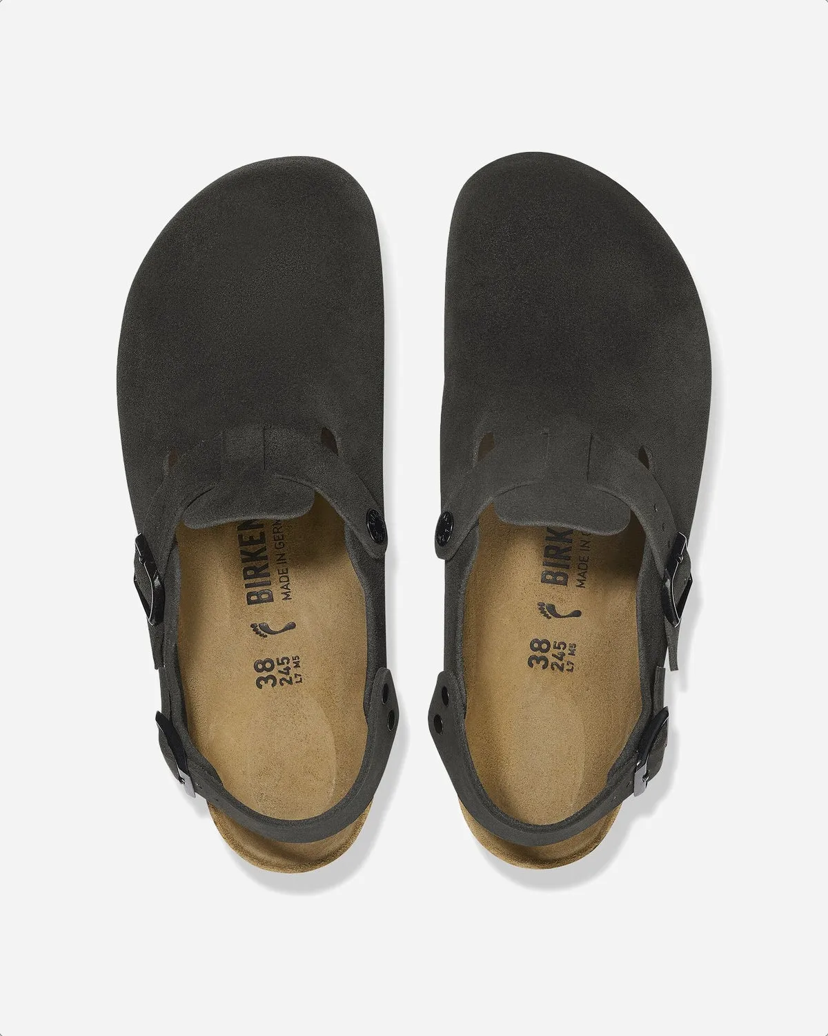Tokio II Suede Suede Leather Narrow - black