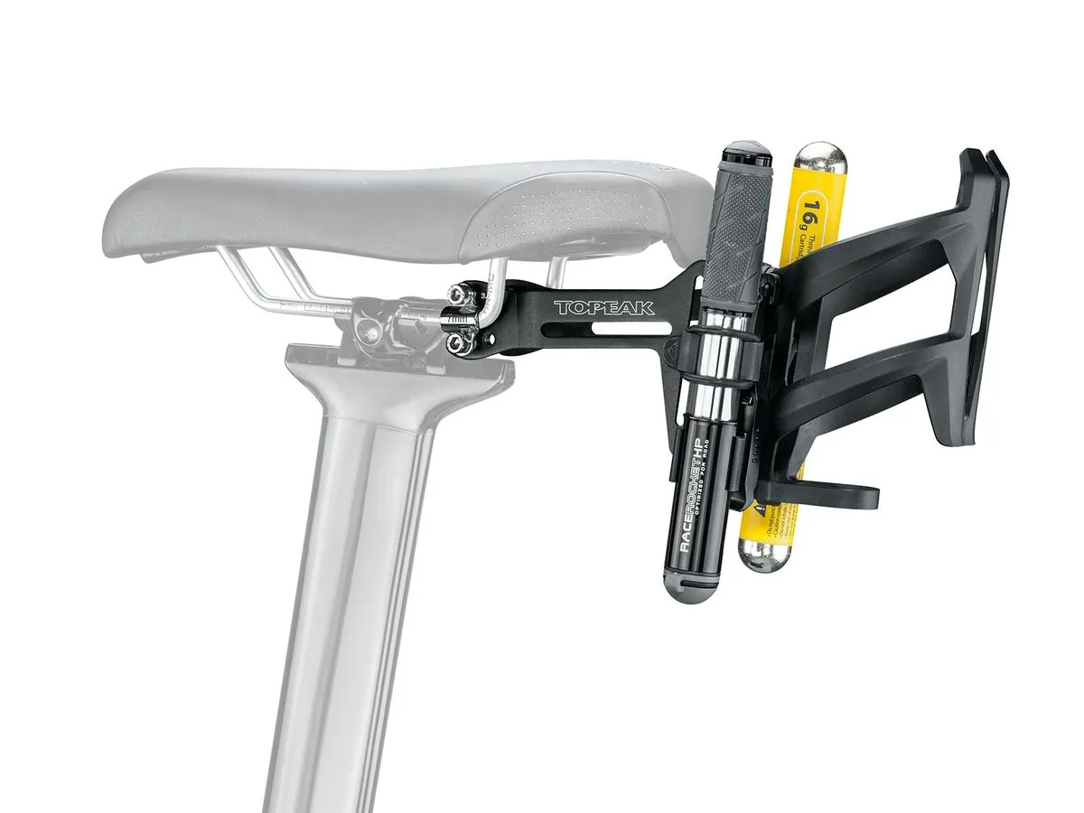 Topeak Tri-Backup Air Station Pump CO2 Inflator & cartridge mount