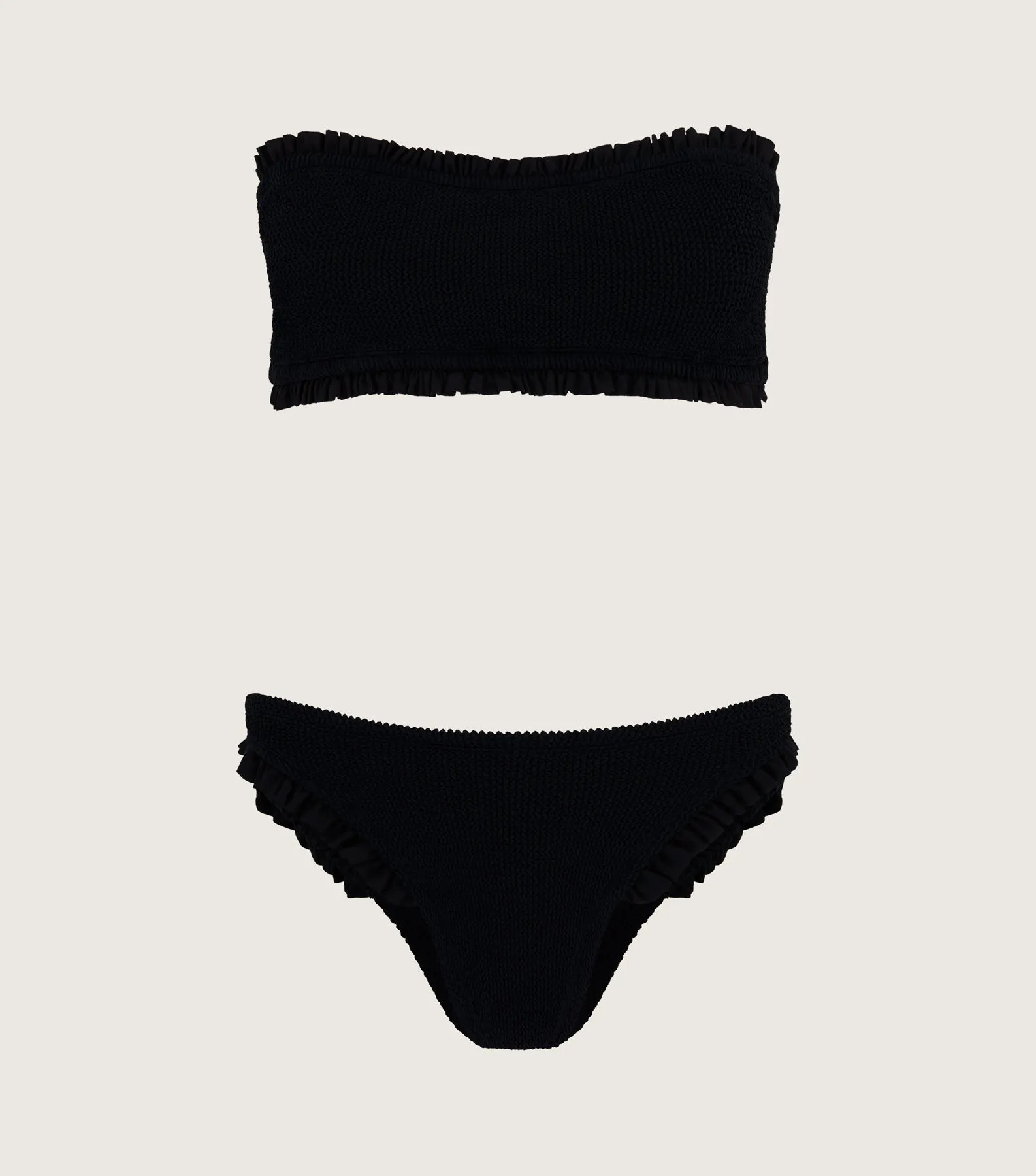 Tracey Frill Bikini - Black