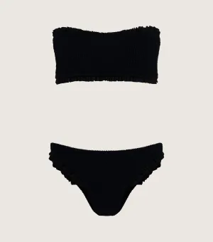 Tracey Frill Bikini - Black