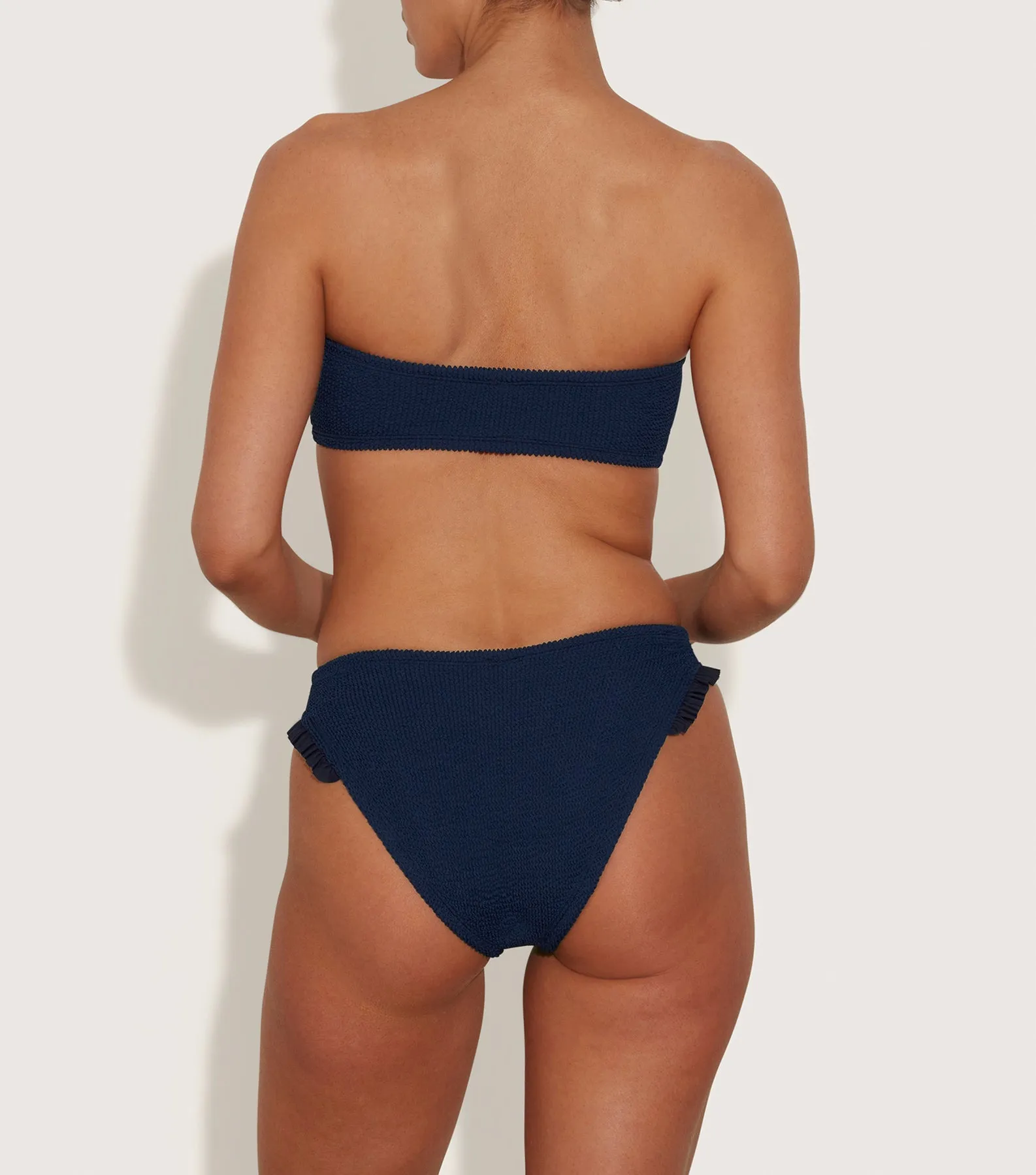 Tracey Frill Bikini - Navy