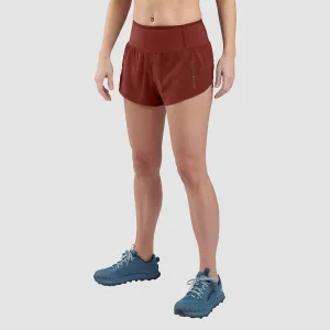 Ultimate Direction Women's Velum Short 2.5"- Rust