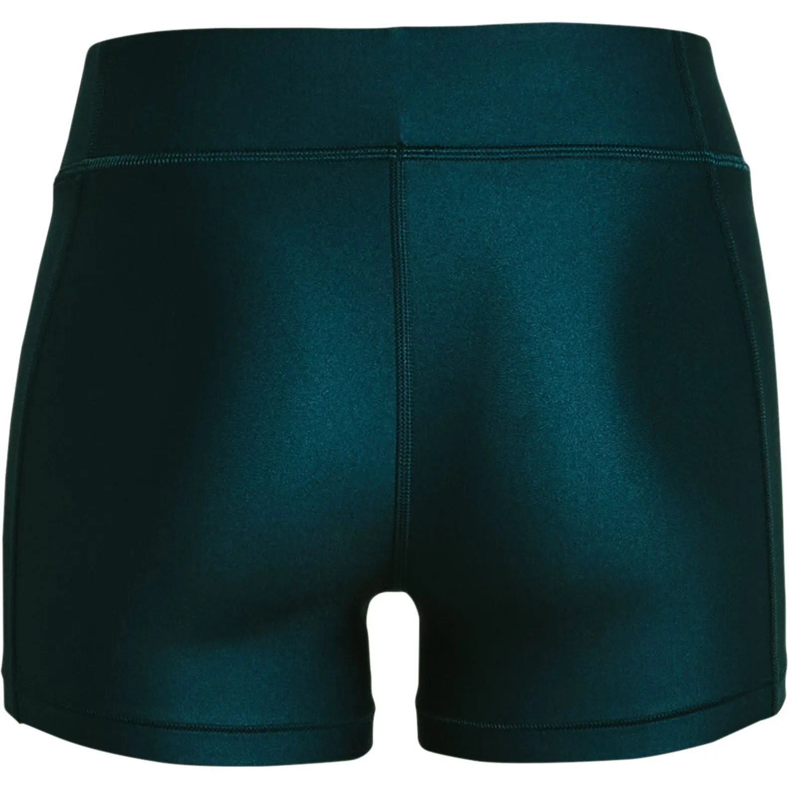 Under Armour HeatGear Mid Rise Womens Short Running Tights - Green