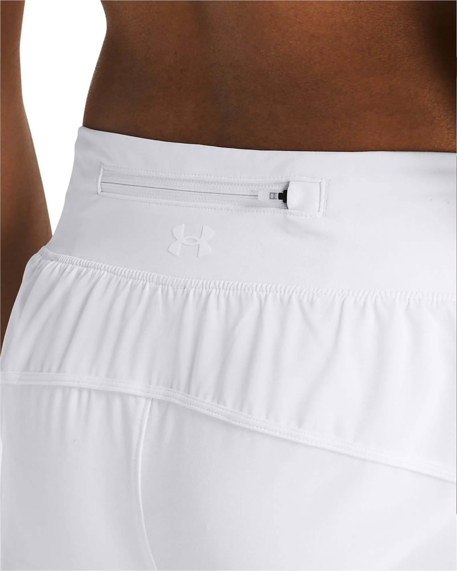Under Armour Launch Pro 2 Inch Womens Running Shorts - White
