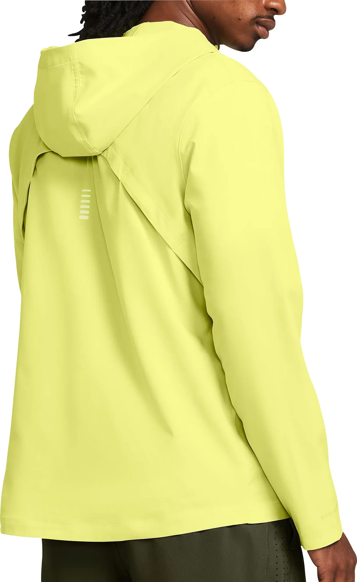 Under Armour OutRun The Storm Mens Running Jacket - Yellow