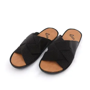 Valuable Cross-Strap Casual Slippers 811/M283 - Brown