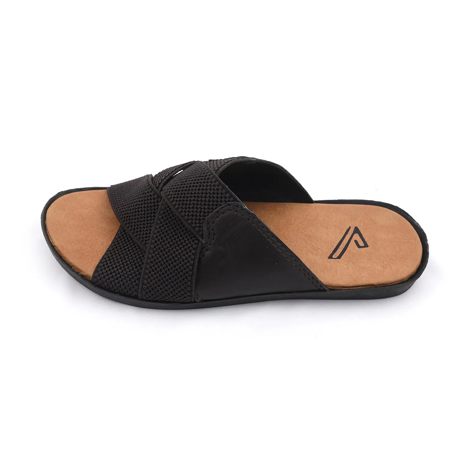 Valuable Cross-Strap Casual Slippers 811/M283 - Brown