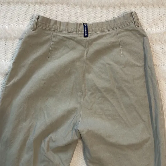Vintage 1980’s Chic Schooners pants high waisted khaki women’s size 10 P Petite