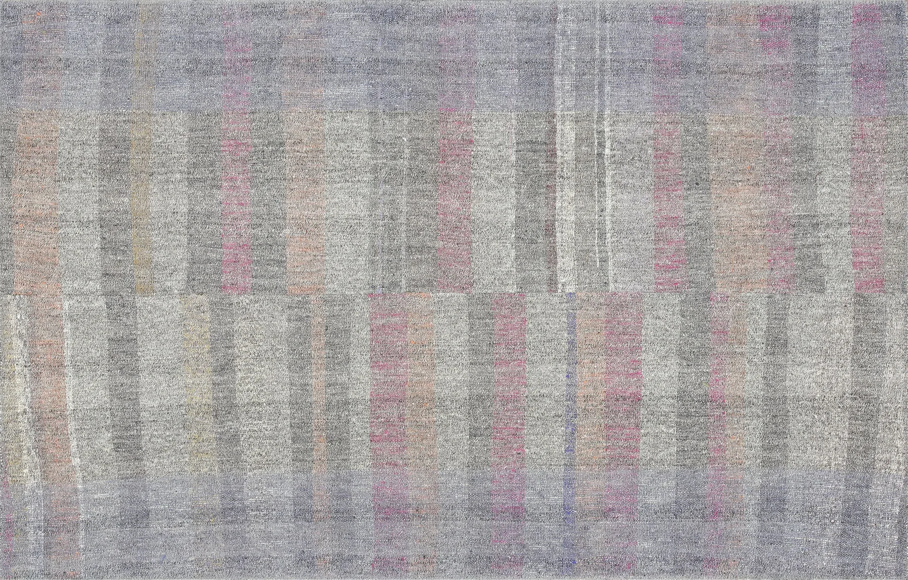 Vintage Turkish Rag Kilim - 5'11" x 9'4"