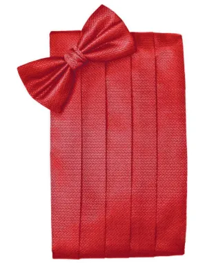 Watermelon Herringbone Kids Cummerbund