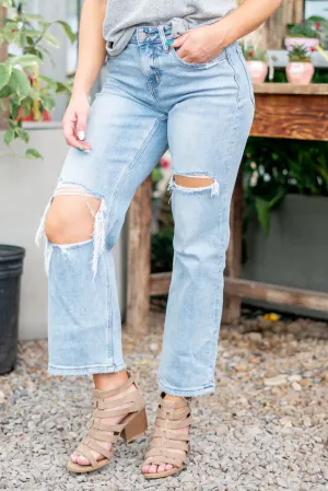 Whoa High Rise Dad Crop Fit