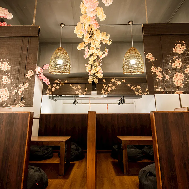 Wicker Pendant Light