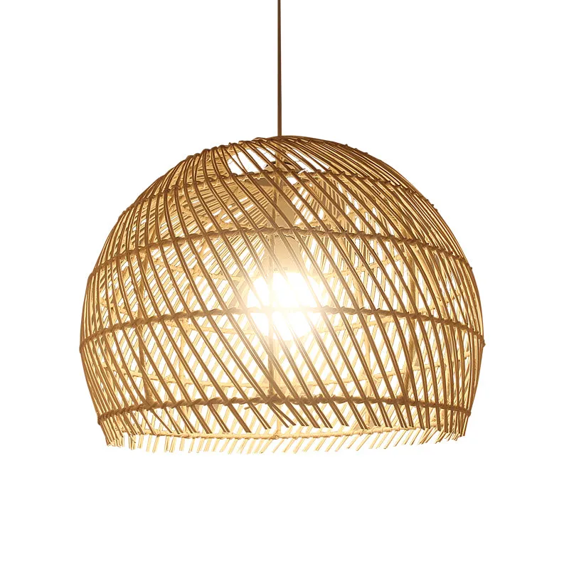 Wicker Pendant Light