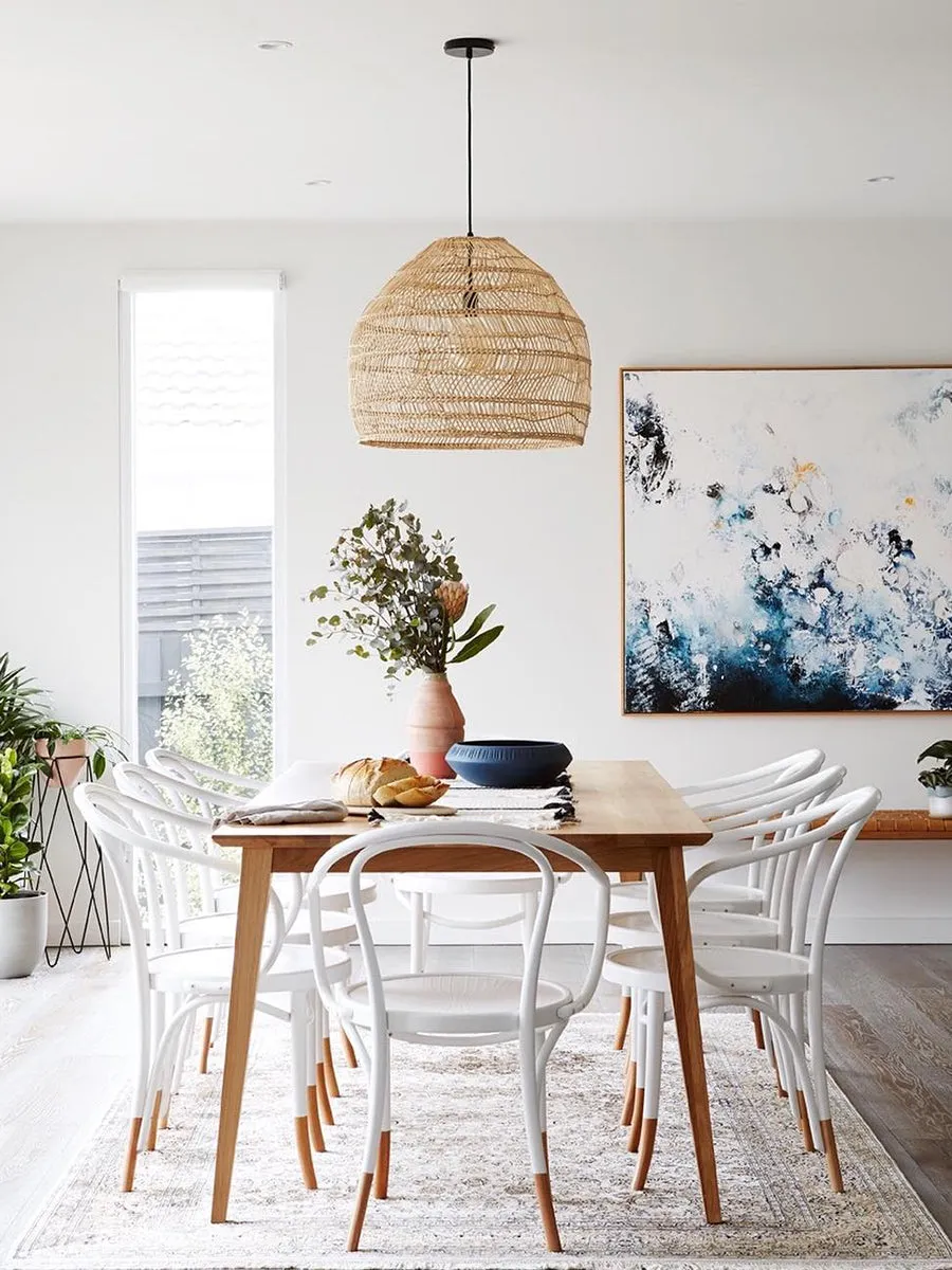 Wicker Pendant Light
