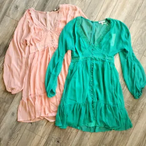 Woven Layered Dress