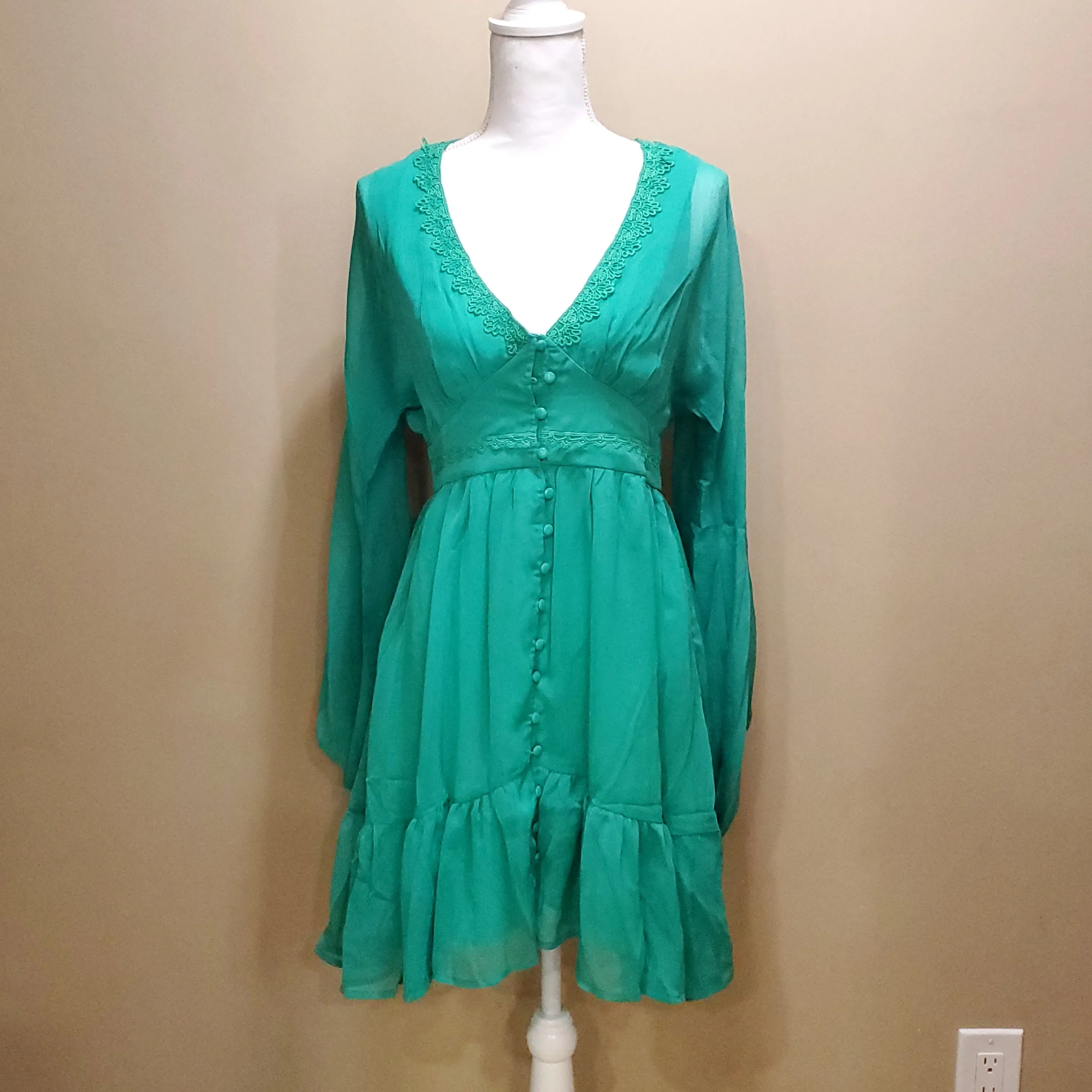 Woven Layered Dress