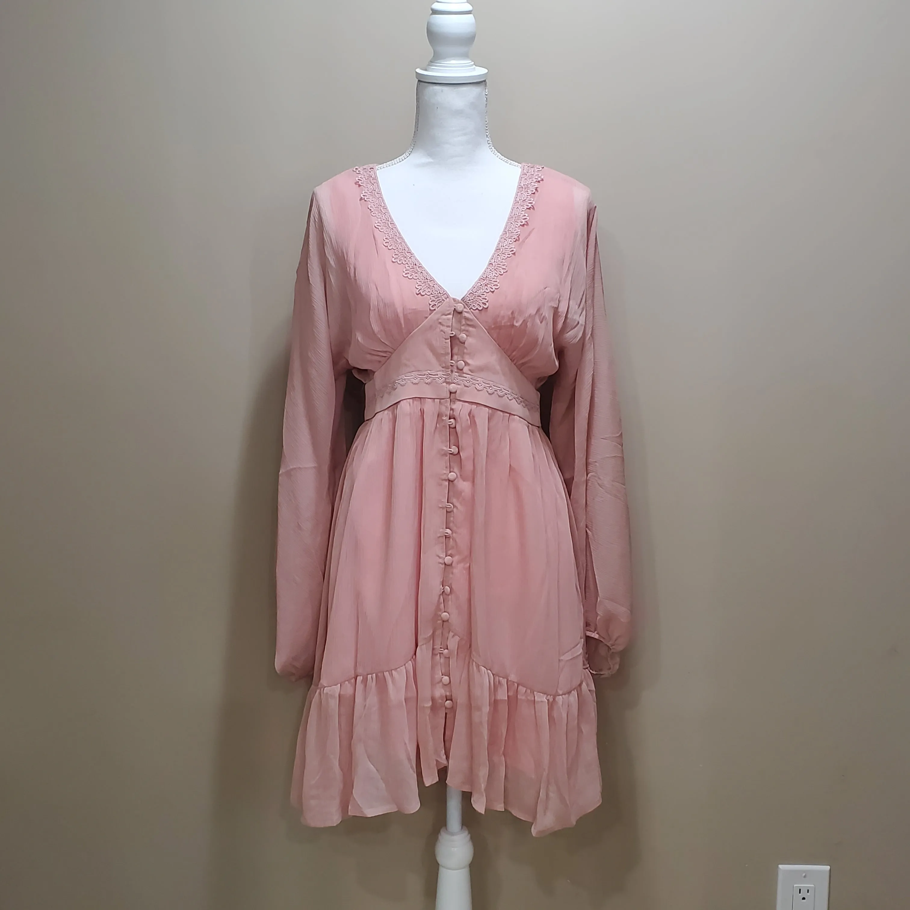 Woven Layered Dress