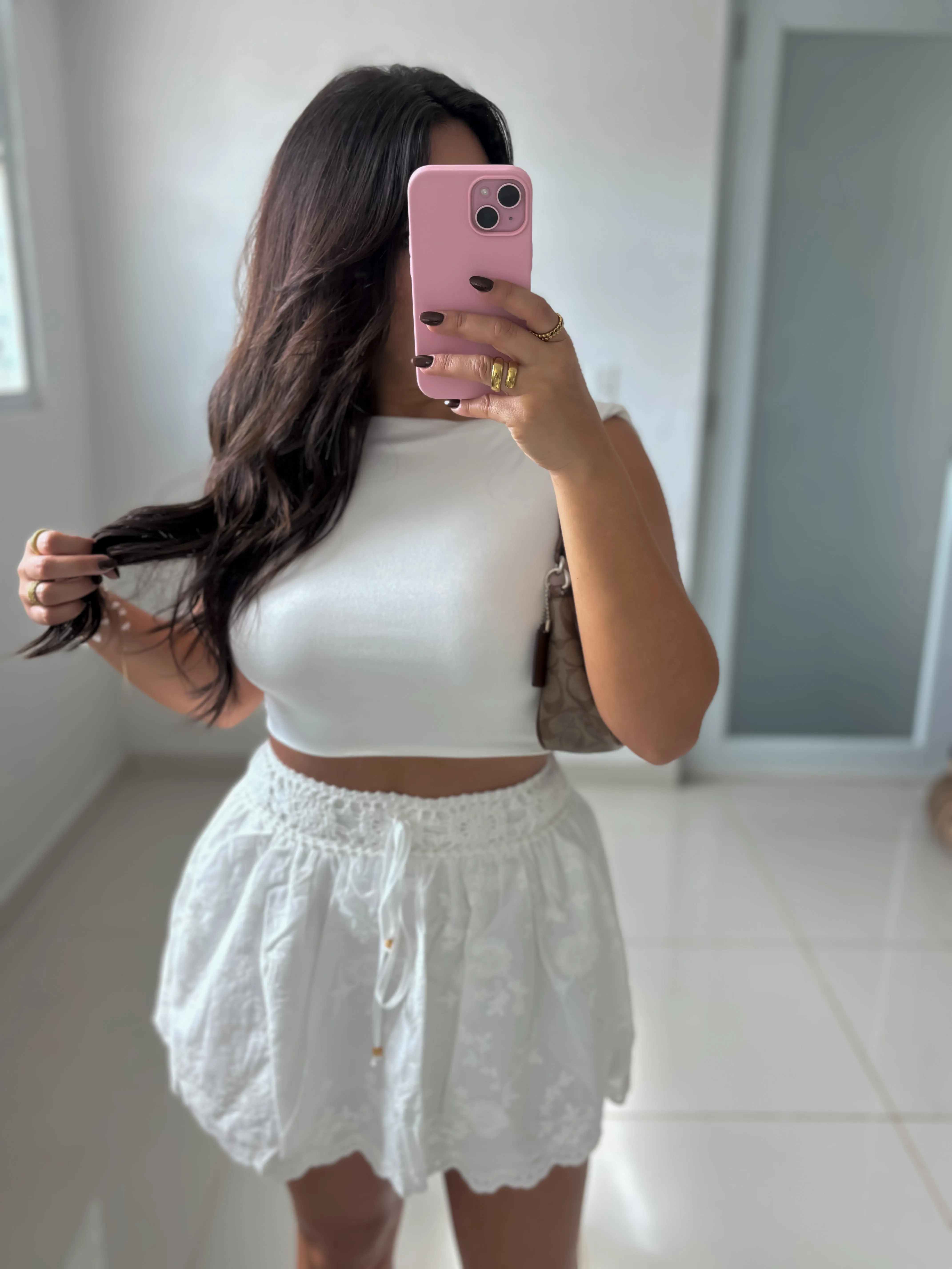 Woven Skort