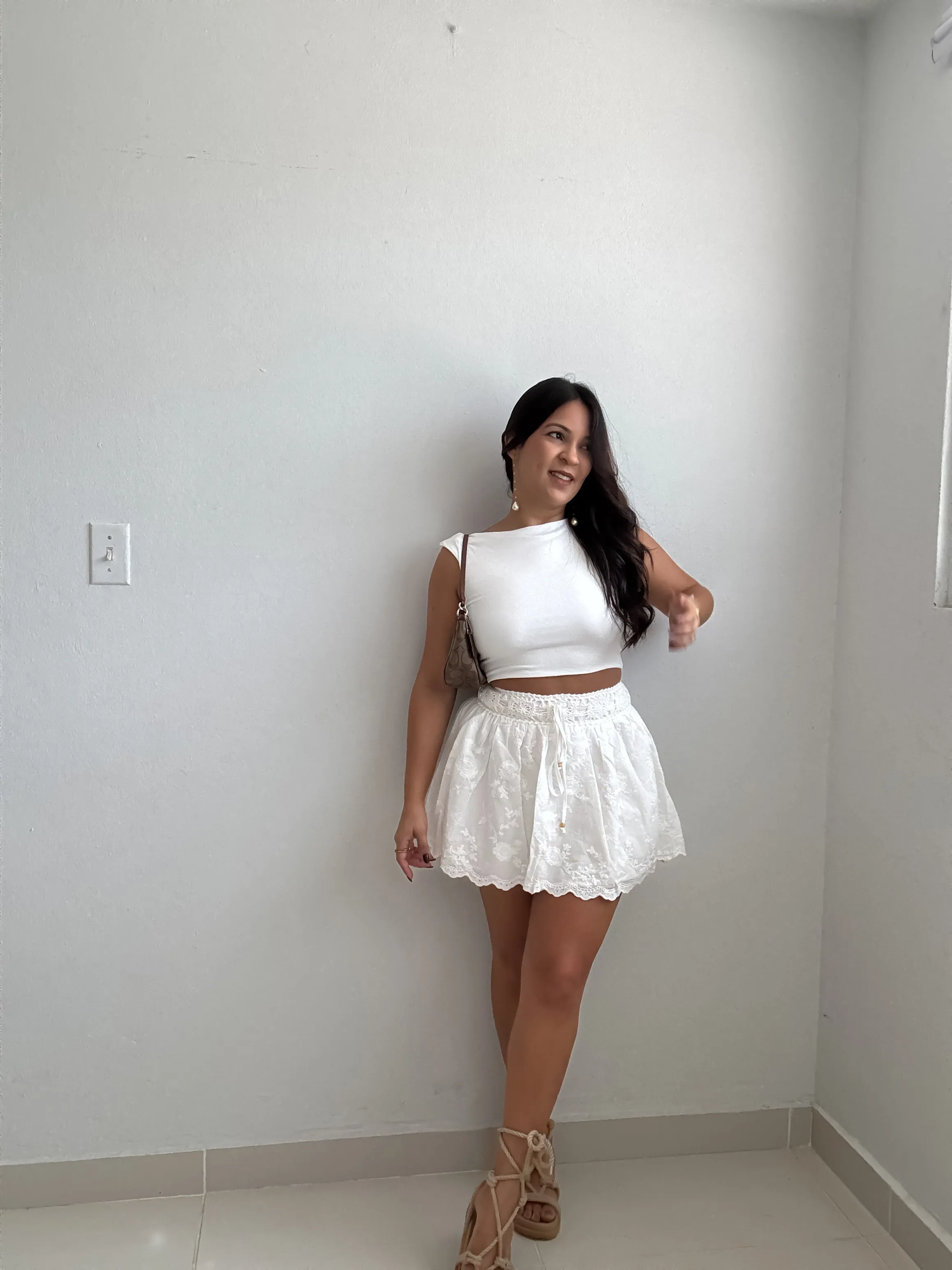 Woven Skort