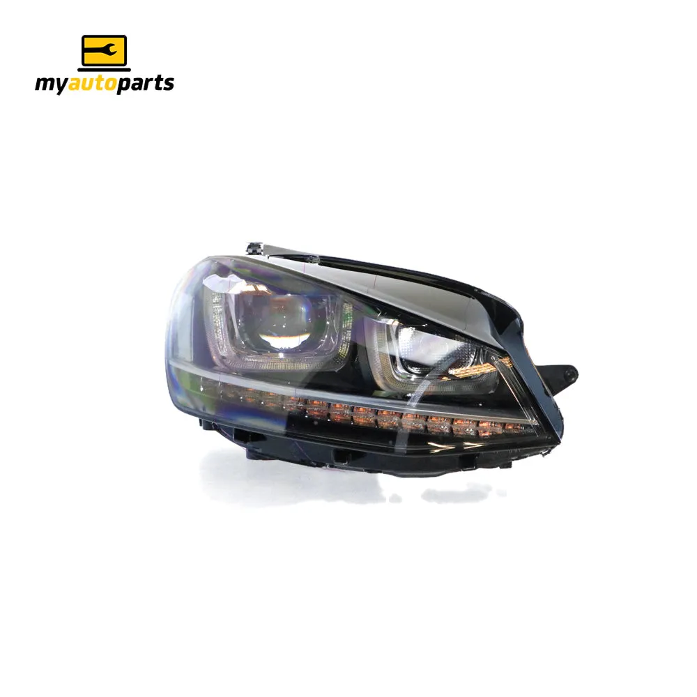 Xenon Head Lamp Drivers Side Genuine Suits Volkswagen Golf R MK 7 4/2014 to 7/2017