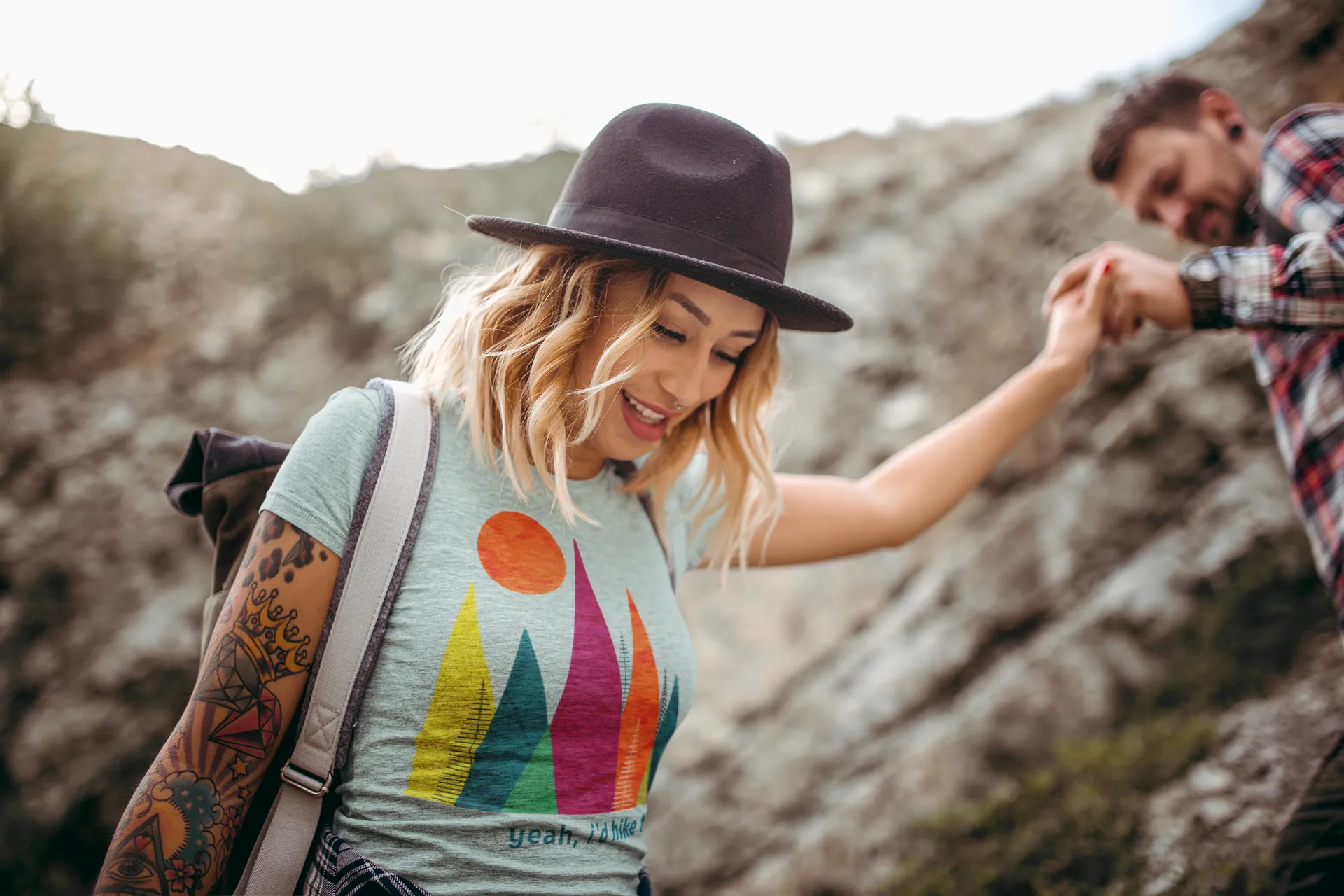 Yea I'd Hike That - Unisex Tee