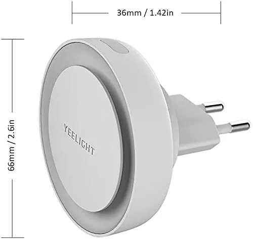 Yeelight Light Sensitive Round Plug Night Light