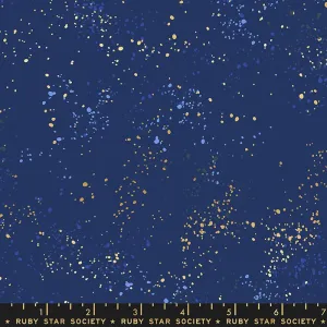 Zen Chic Ruby Star Speckled Blue Metallic 108